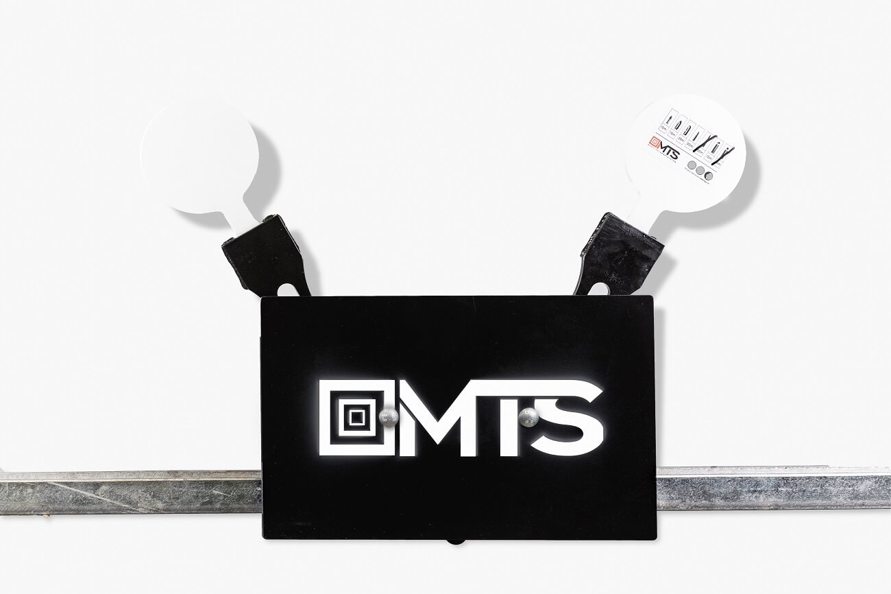 MTS Bishop – pojízdná platforma pro papírové terče, kovové destičky a rzutky