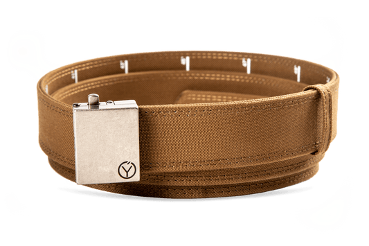 CARRY Classic opasek brązový – pevný pásek s nastavitelnou délkou