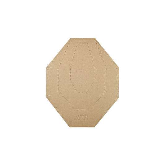 Micro IPSC terč 40 % plné velikosti pro simulaci větší vzdálenosti a trénink s minipuškou. Hneda Stranka.