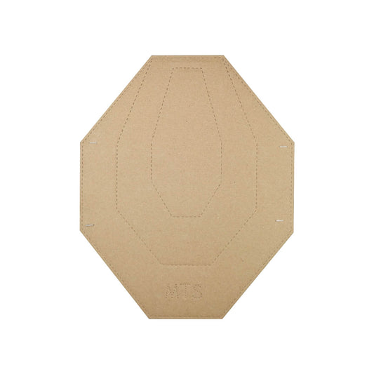 Mini IPSC terč 60 % plné velikosti pro dynamickou střelbu s karabinem a minipuškou. Hněda stranka.